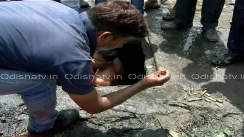 British era bullets recovered from septic tank in Jeypore