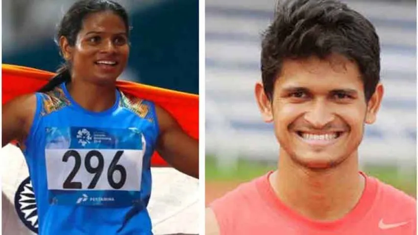 Odisha Sprinters Shine! Dutee Breaks National Record, Amiya Bags Gold