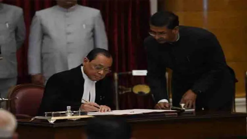 Ranjan Gogoi sworn in as Chief Justice of India