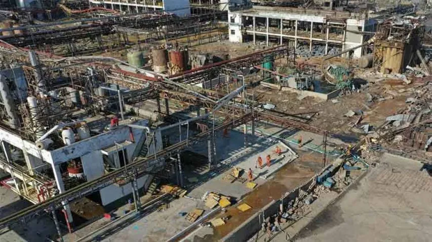 44 dead after blast rocks industrial park in China
