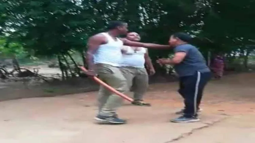 Cops brutally thrash man in public; video goes viral