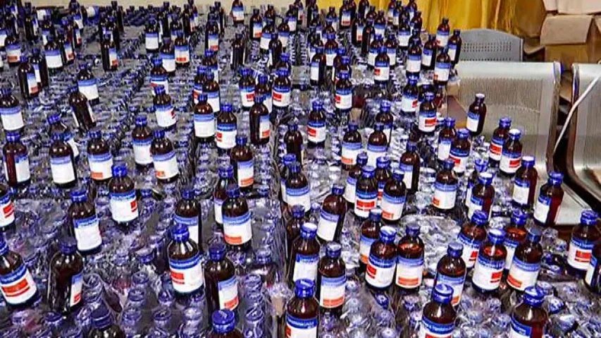 Over 3000 Bottles Of Cough Syrup Seized In Cuttack, 2 Arrested
