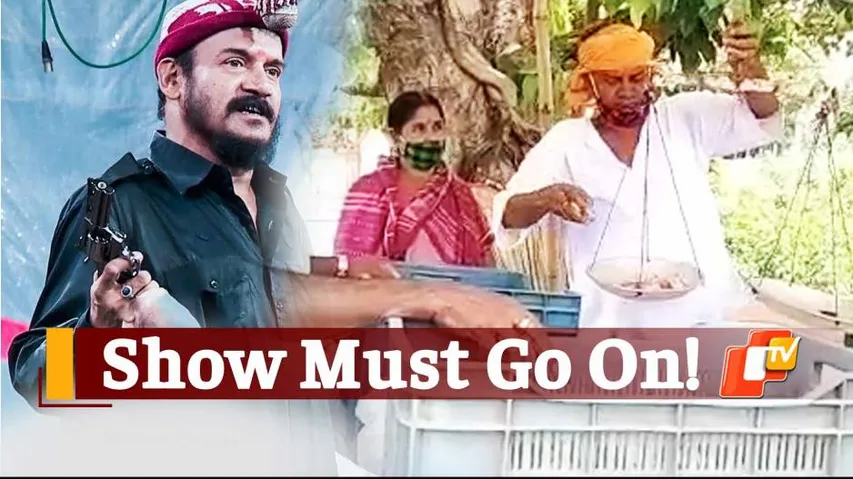 Jatra Artiste Dama Panda Sells Grocery To Sustain During Covid-19 Pandemic