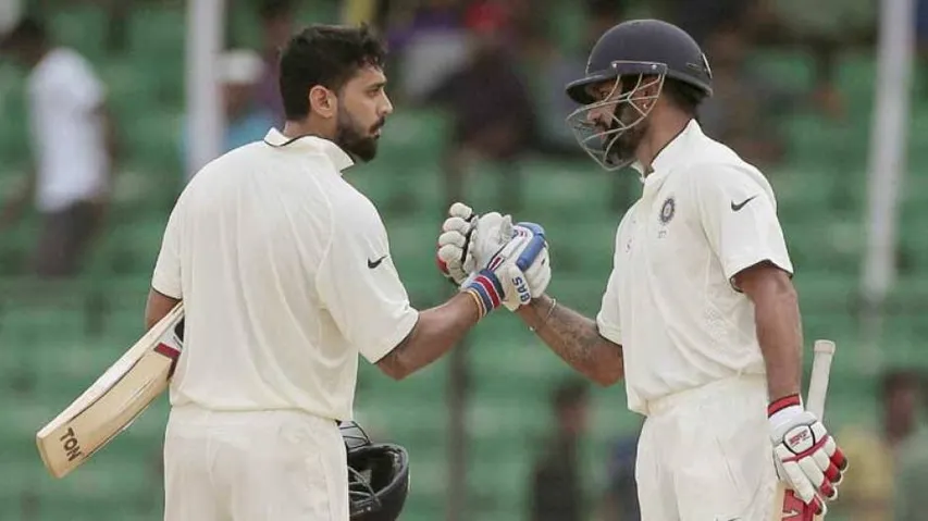 Two Indian batsmen move up in ICC Test rankings