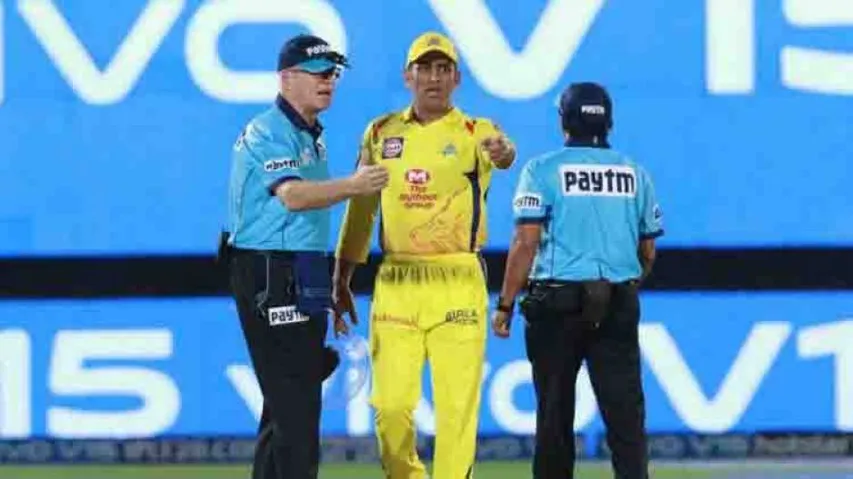 Dhoni fined 50% match fee for confronting umpires