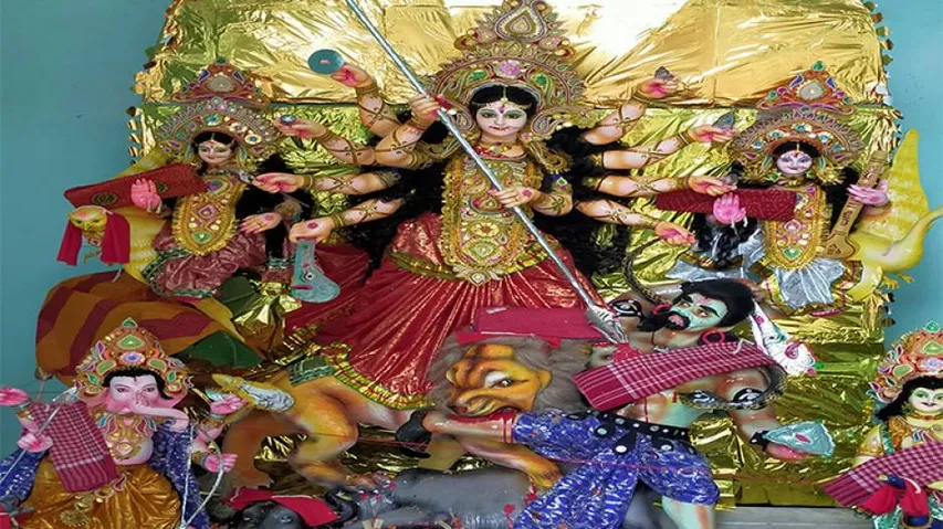 COVID-19: The Oldest Durga Puja Pandal In Bhubaneswar Struggles To Find Its Feet