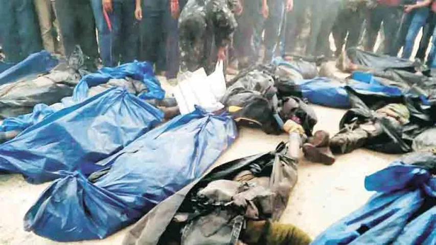 Malkangiri Encounter: Police buries 12 unclaimed bodies of Maoists