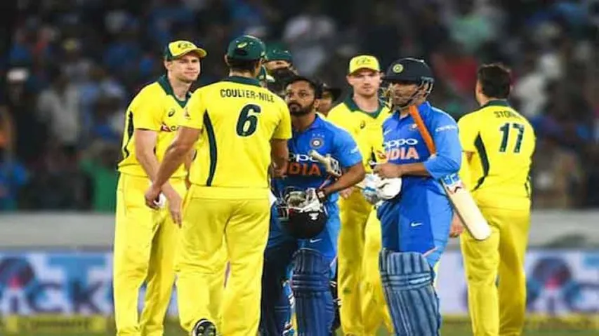 1st ODI: Jadhav, Dhoni star in India's six-wicket win over Australia