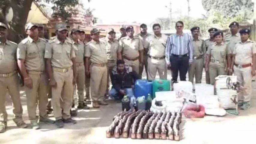 Spurious Liquor Raid
