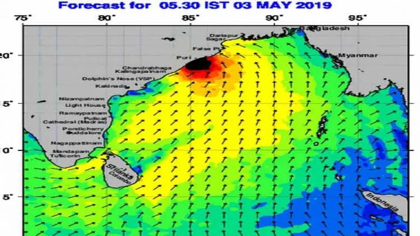 Extremely Severe 'Fani' will strike Puri early Morning on May 3