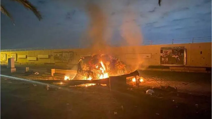 3 Rockets Hit-Landed At The Edge Of Baghdad International Airport