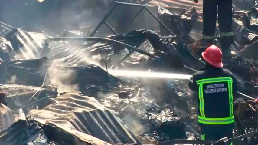 15 killed in Kenya market fire
