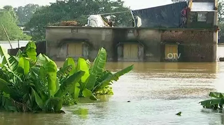Over 4 Lakh People Affected In Odisha Floods, 2,757 Houses Damaged
