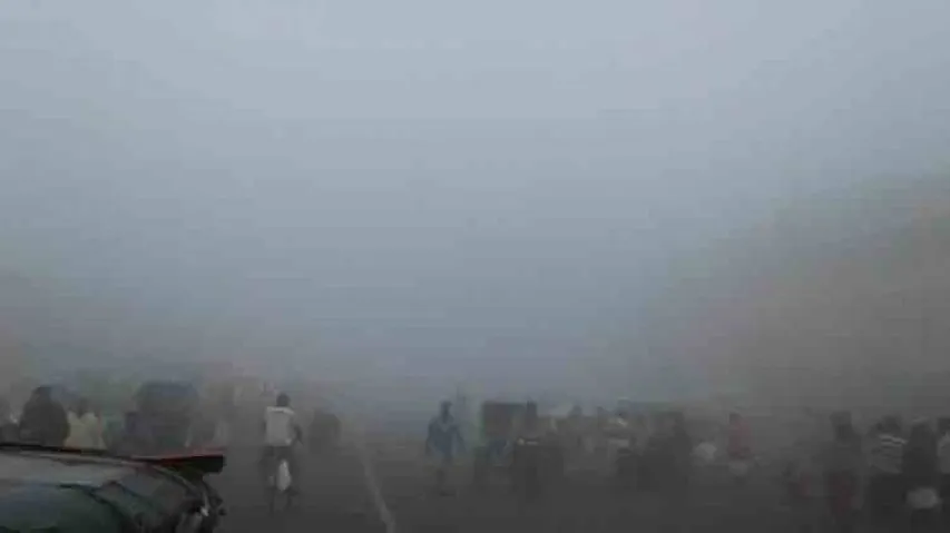 Thick fog affects normal life across Odisha
