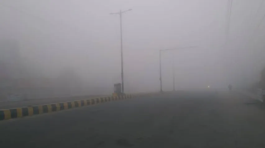 Dense Fog Engulfs Several Parts Of Odisha (SEE PICTURES )