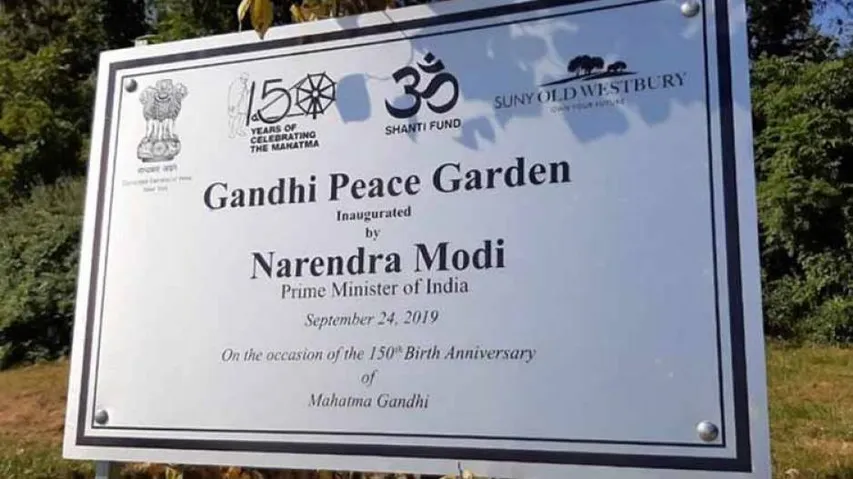 Gandhi Solar Park, Peace Garden Inaugurated At UN