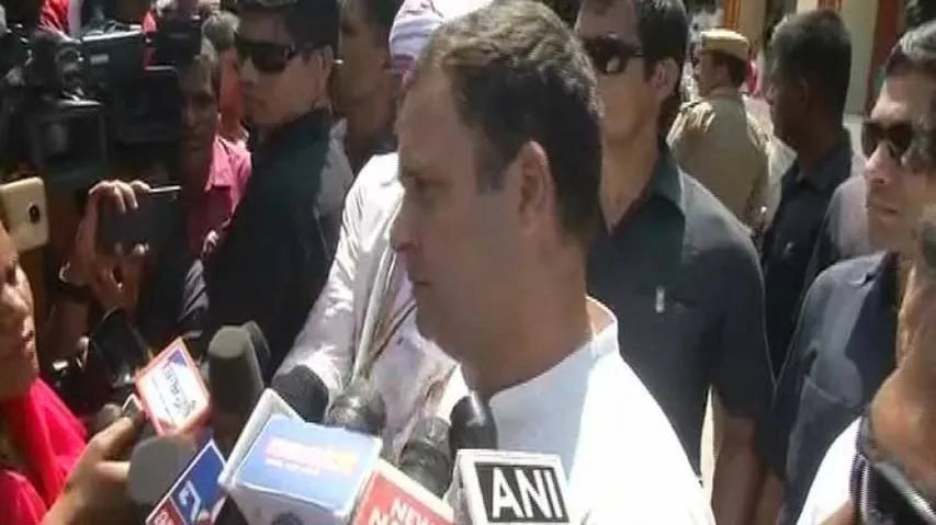 Congress claims threat to Rahul Gandhi's life