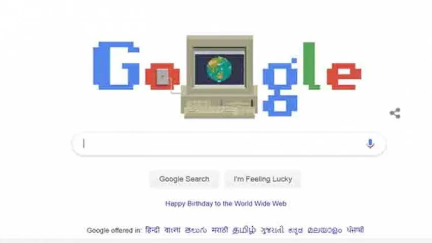 Google Doodle celebrates 30 years of World Wide Web