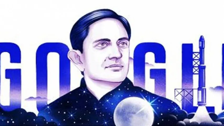 Google Doodle celebrates Vikram Sarabhai's 100th birthday
