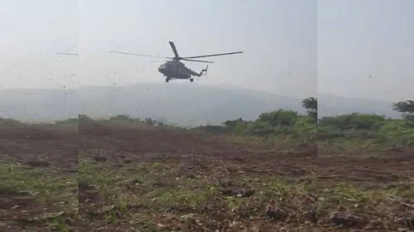 Anti-Naxal Ops: Choppers Seen On Military Sorties On Malkangiri Skies