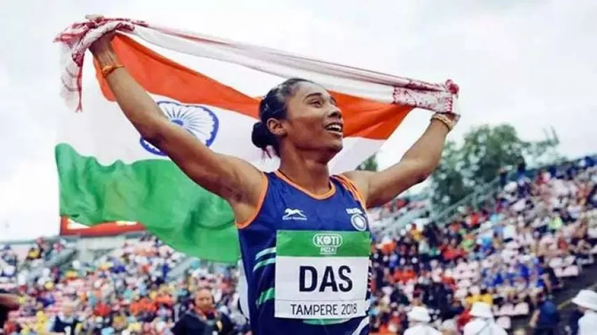 'Golden girl' Hima promises more medals for India