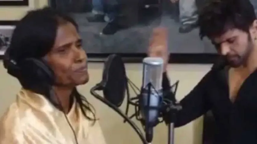 Himesh Reshammiya Gives Internet Singing Sensation Ranu Mondal Her Bollywood Break