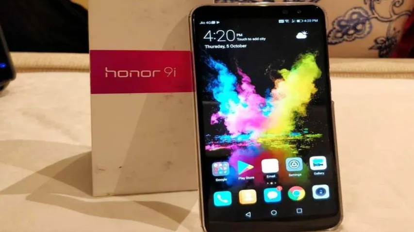 Honor 9i: A first with 4 cameras, edge-to-edge display