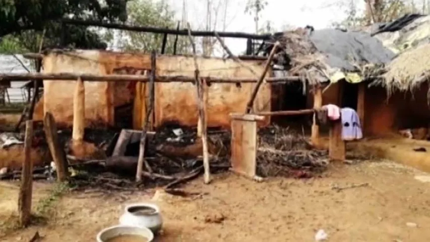 Youth's house set on fire by miscreants over involvement in murder case