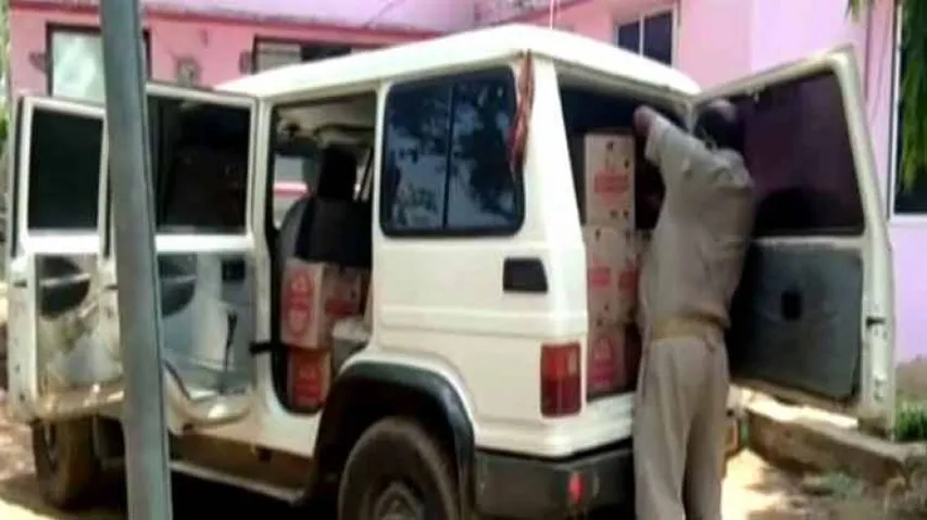 Illegal liquor transporting vehicle seized in Jagatsinghpur