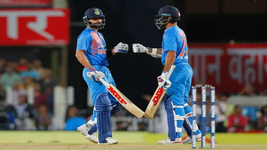In Seventh Heaven: India beat Australia by 9 wkts in 1st T20I