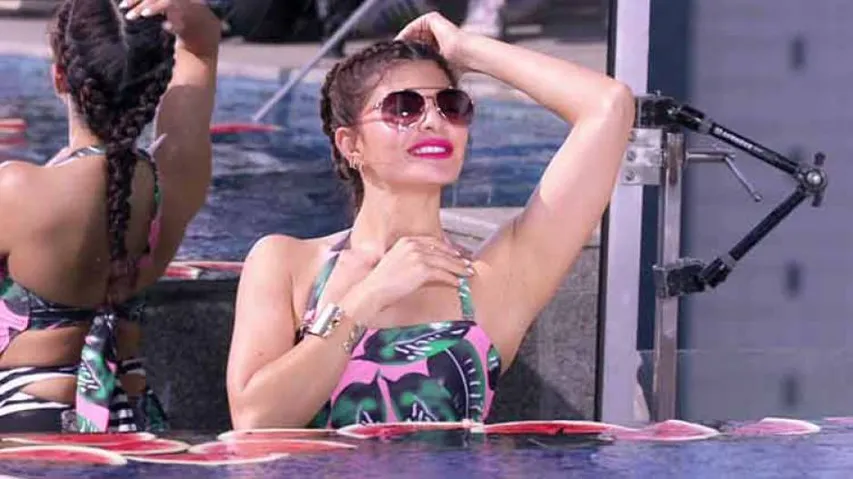 Superhot Jacqueline Fernandez Wet In Two-Piece Is The Only Reason To Watch Drive