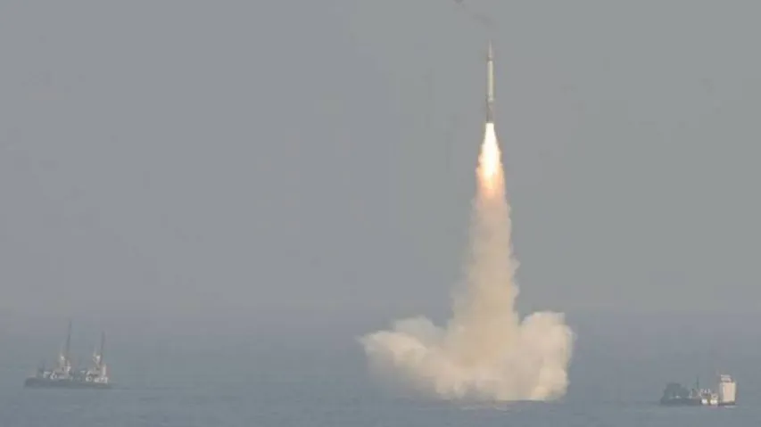 India tests submarine-launched ballistic missile