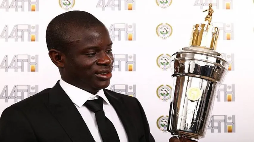 Kante voted Footballer of the Year