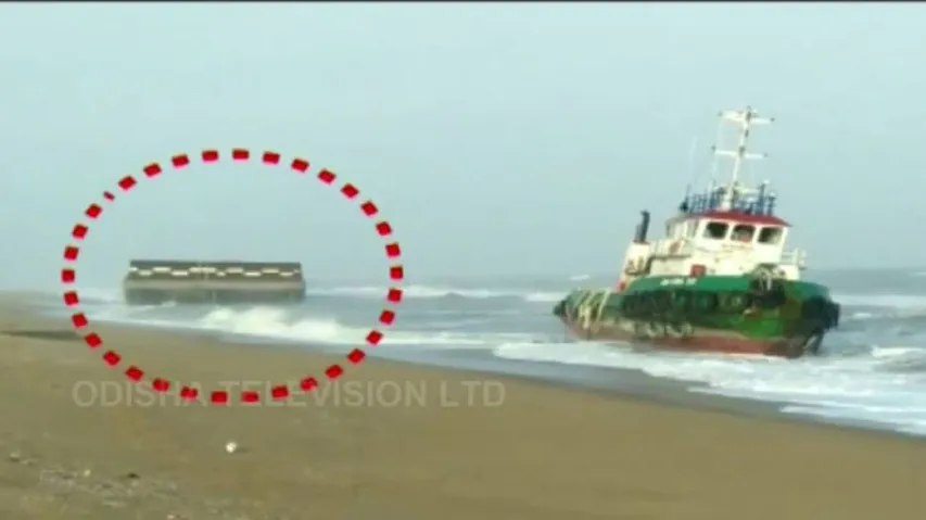 Oil from Washed Up Cargo Vessel On Chilika Coast To be Removed Soon: Odisha Minister