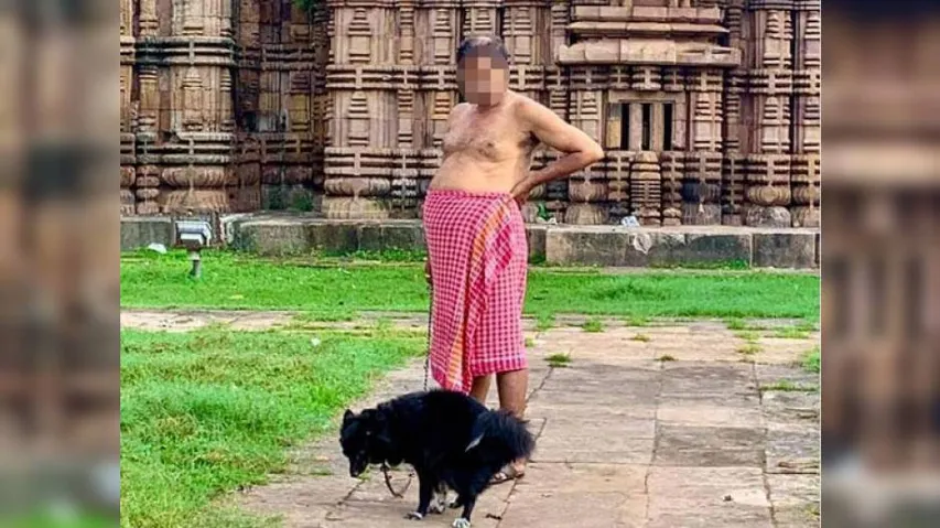 Bhubaneswar:  Man Booked For Walking His Dog In Premises Of Ancient Temple