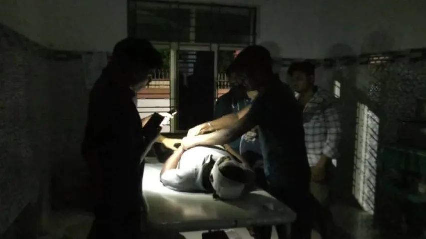 Patient Receives Stitches Under Mobile Torch In Odisha Hospital