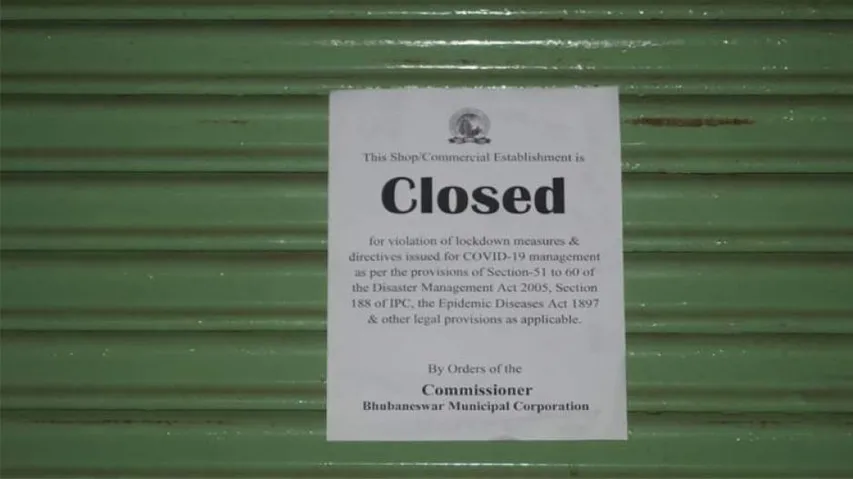 Medicine Stores Sealed In Bhubaneswar For Violation Of COVID-19 Norms