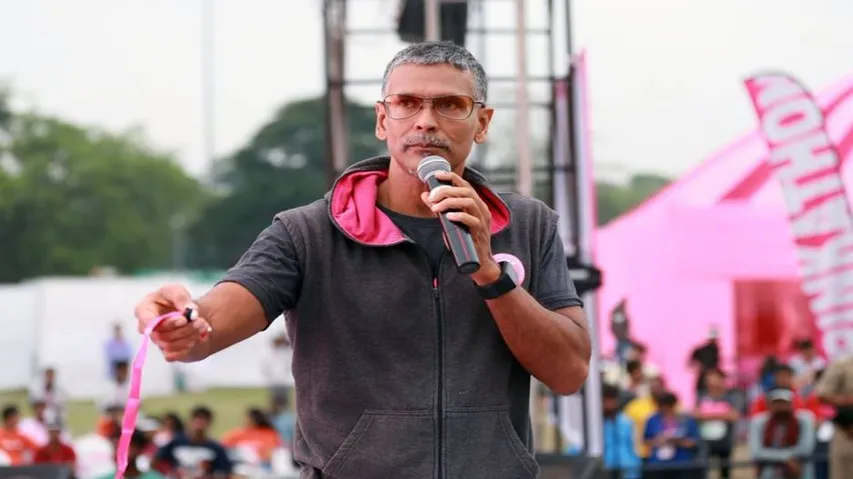 Milind Soman flags off Cult 10k run in Bengaluru
