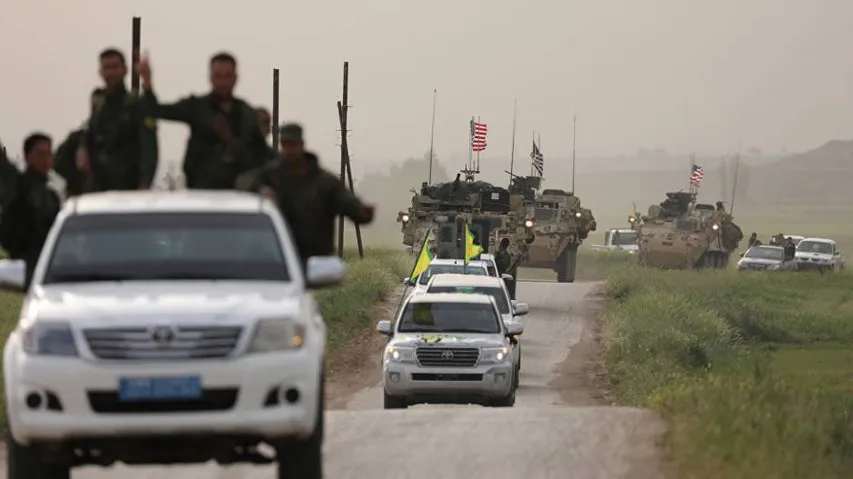 US sends mass military gears to SDF in Raqqa