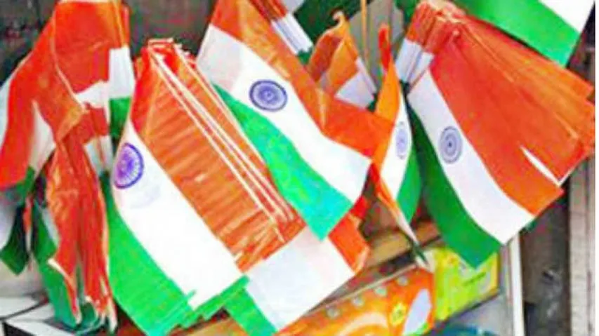 Government restricts use of national flag made of plastic