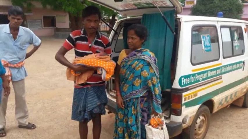 Newborn baby boy found abandoned in bush