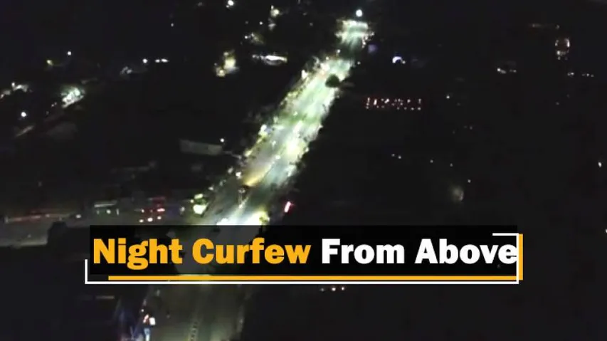 Drone Shots: What COVID19 Night Curfew Looks Like In Odisha’s Malkangiri