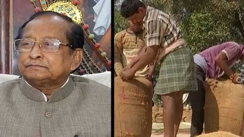 Minister SN Patro claims paddy procurement on right track; opposition differs