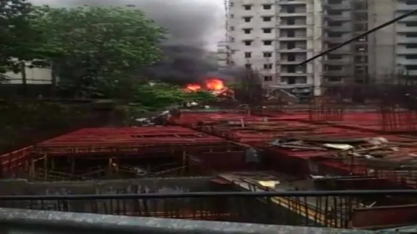 Five killed as chartered plane crashes in Mumbai suburb