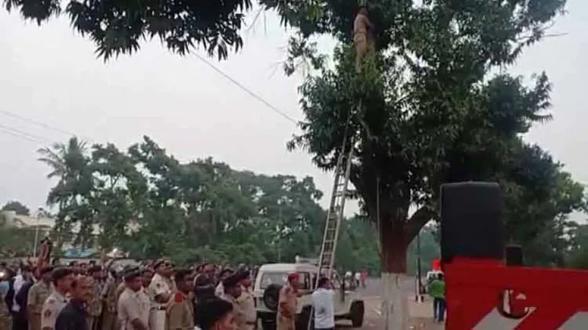 Man Rescued During Suicide Bid From Treetop In Odisha's Capital