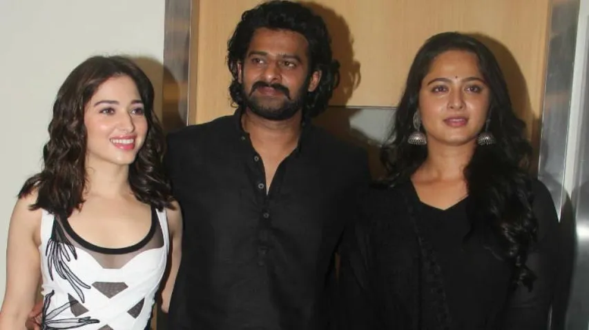 ...Tamannaah Between Prabhas and Anushka Shetty!
