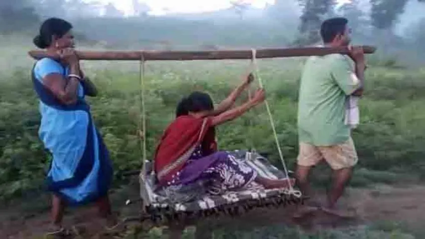 Pregnant woman carried in sling: An incident a day mocks health schemes of Odisha