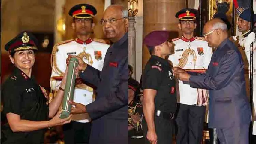 President confers gallantry awards to armed forces