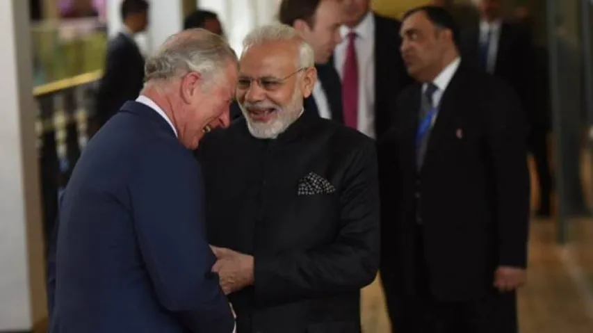 Modi meets Prince Charles