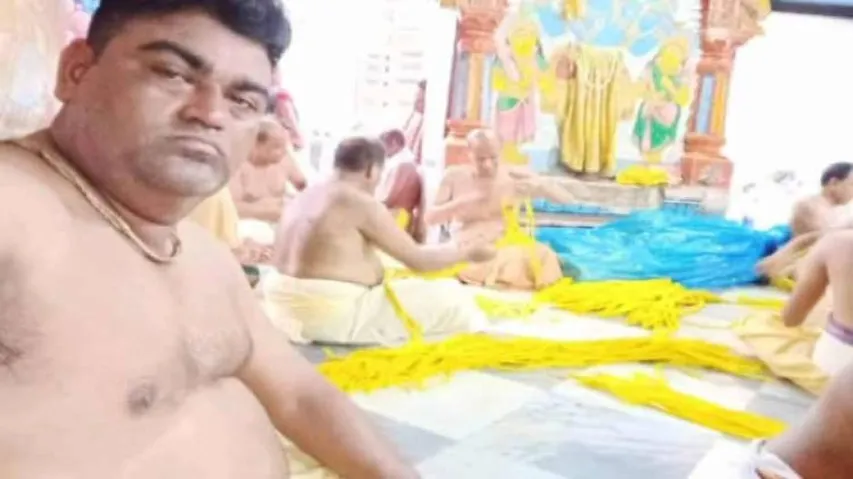 Puri Srimandir inside picture goes viral on social media, servitor suspended